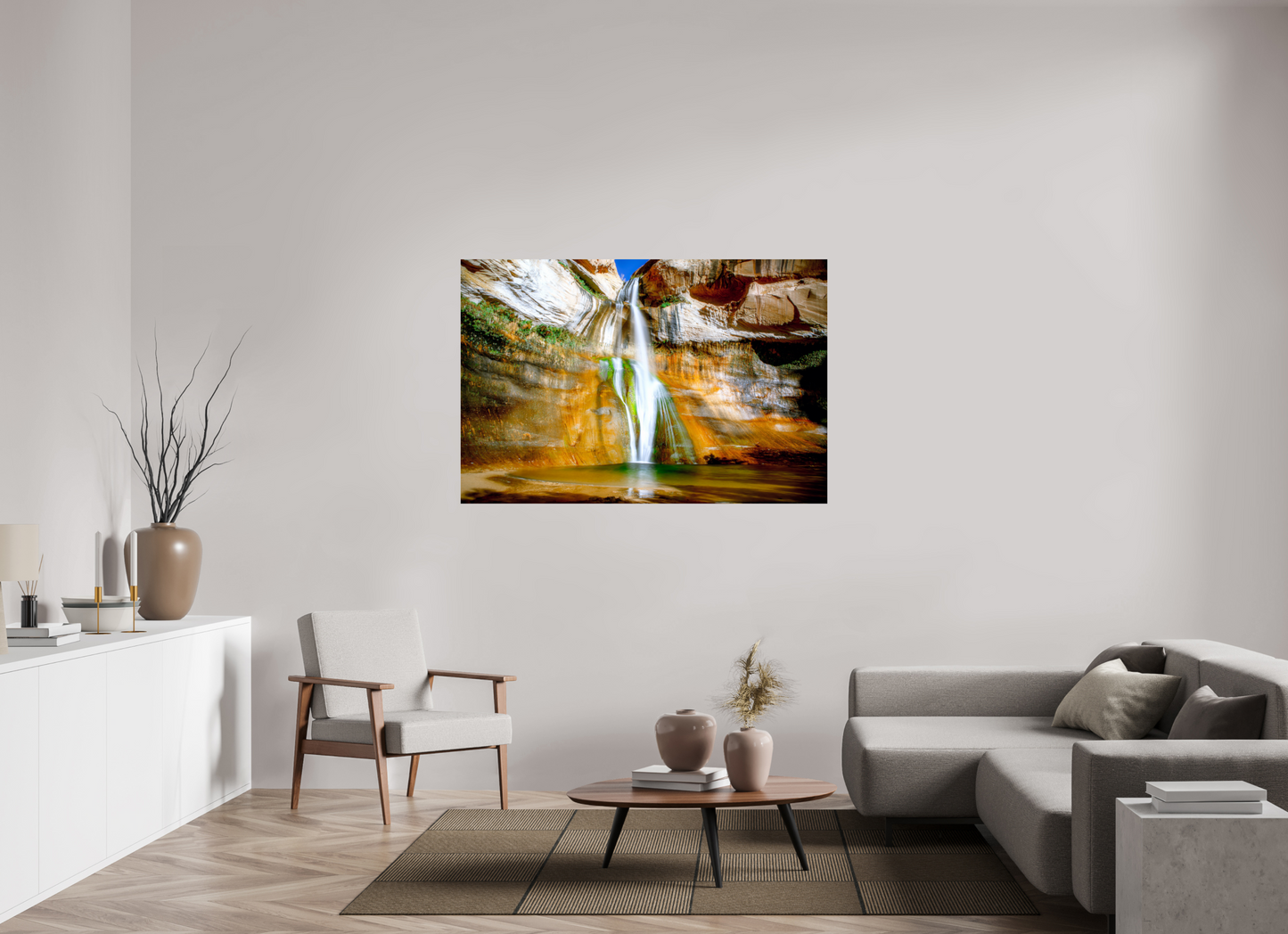 150 x 100 cm, Photo Print On Fuji Crystal DP II Calf Creek Falls