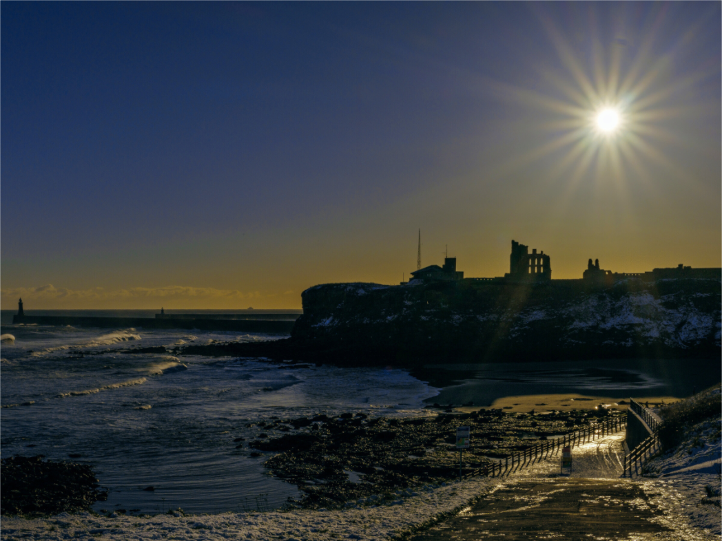 Main image Snowy Tynemouth January 4th 2026