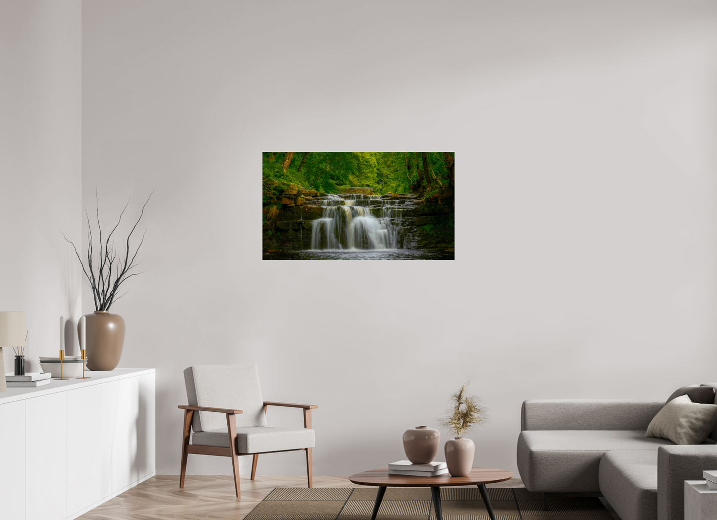 112 x 63 cm, Photo Print On Fuji Crystal DP II Lower Ashgill Force