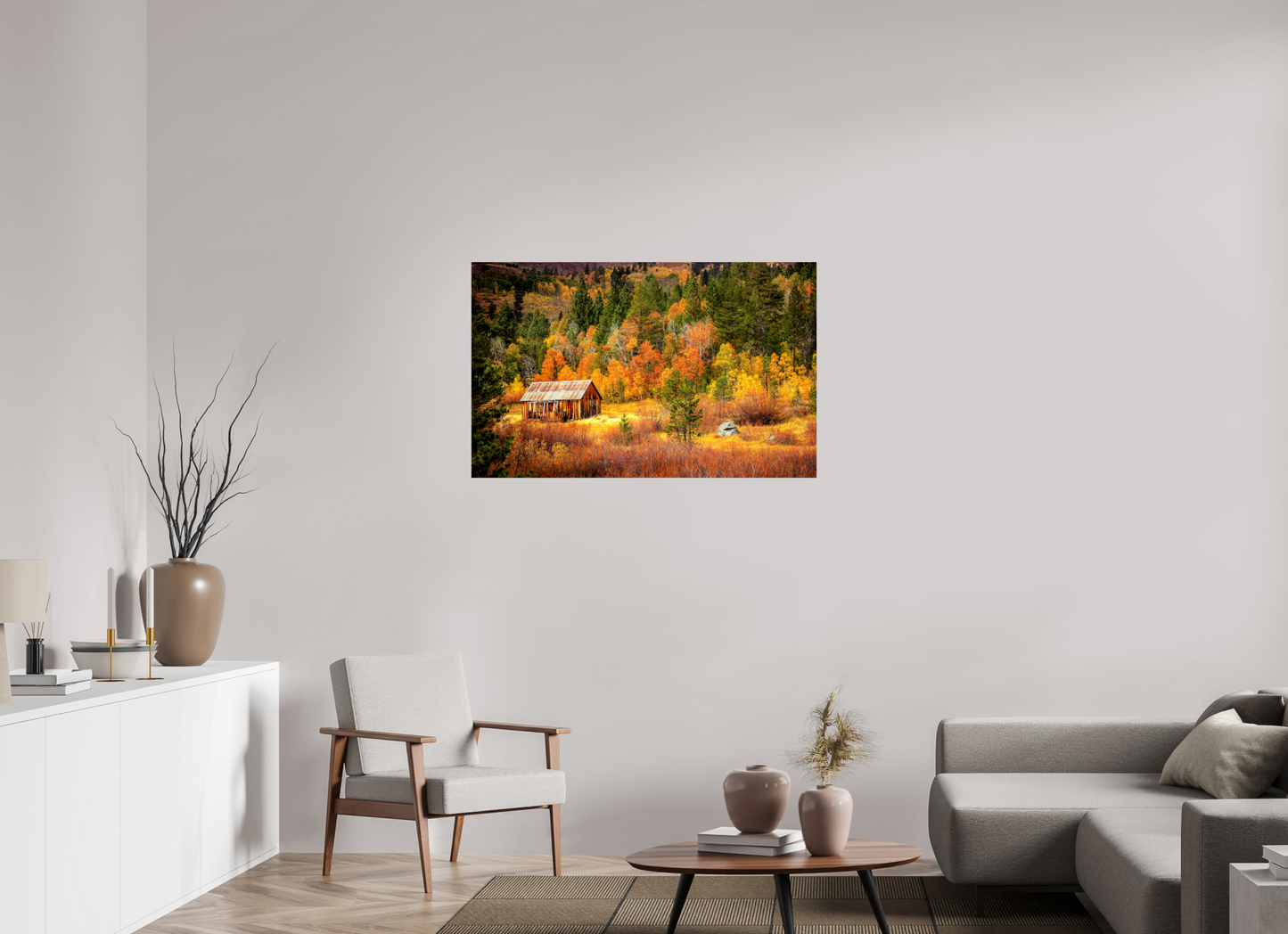 112 x 70 cm, Photo Print On Fuji Crystal DP II Hope Valley Barn