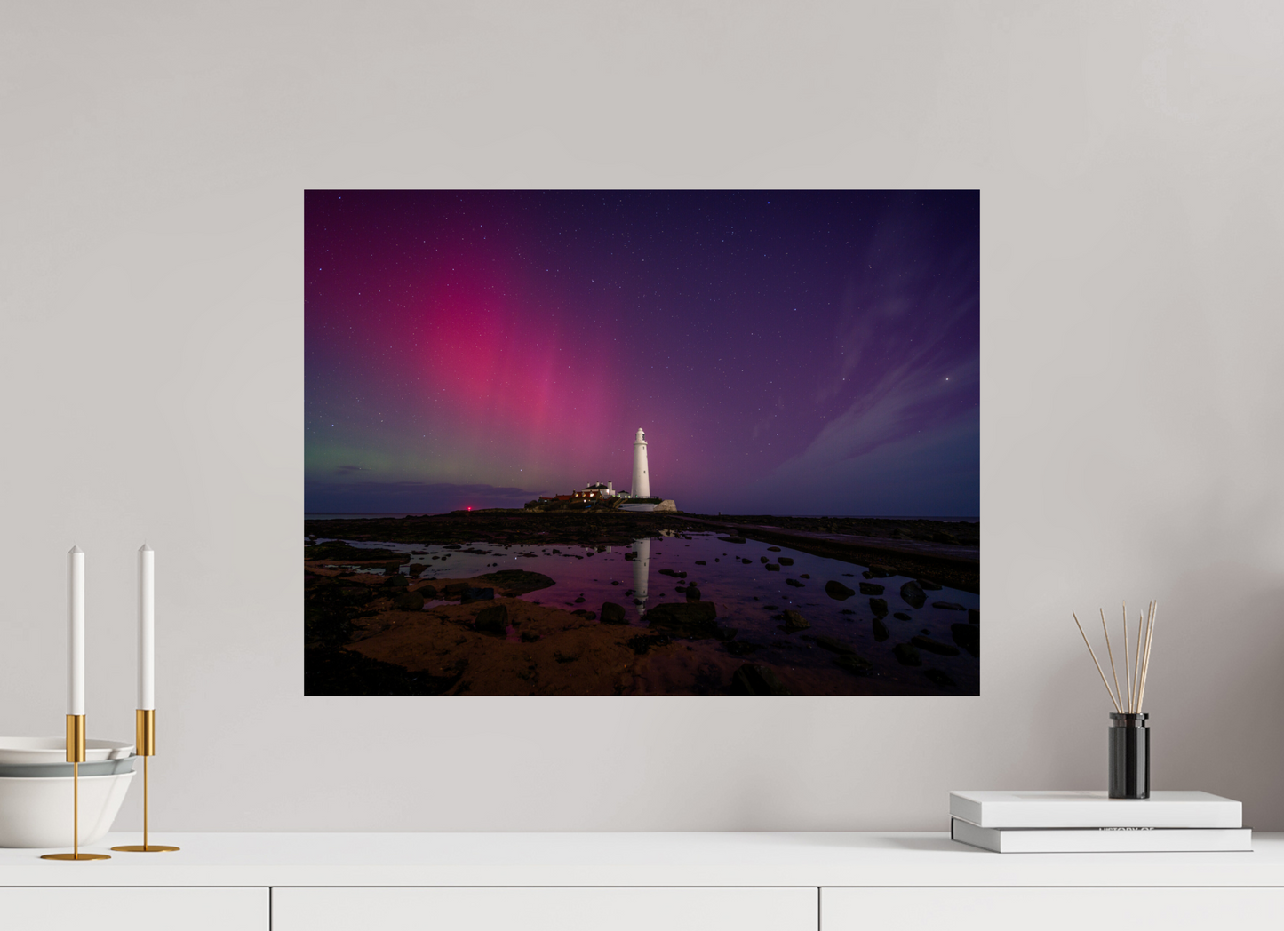 60 x 45 cm, Photo Print On Fuji Crystal DP II Earth at St. Mary's on 12th November