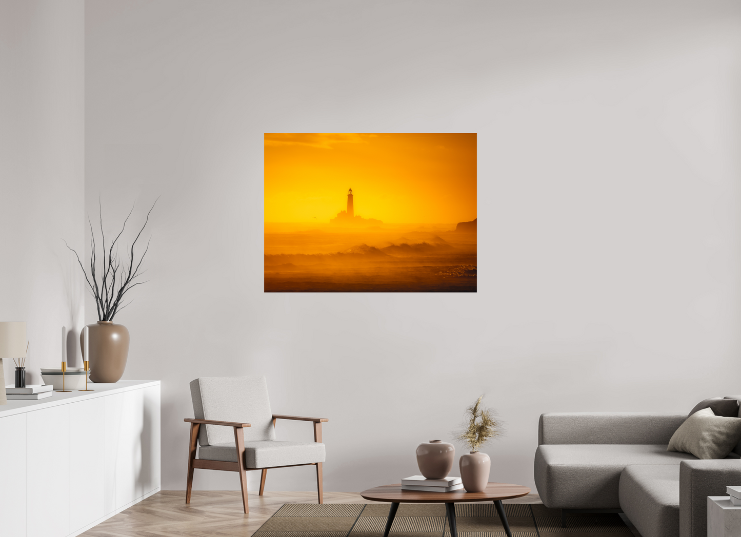 120 x 90 cm, Photo Print On Fuji Crystal DP II St Mary's from Blyth