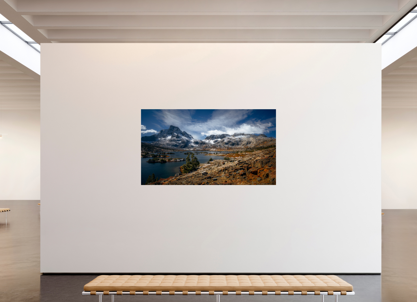 208 x 117 cm, Photo Print On Fuji Crystal DP II 1000 Island Lake