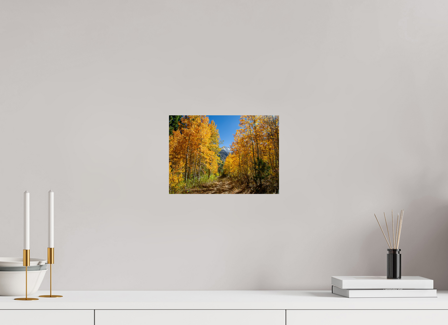 28 x 20 cm, Photo Print On Fuji Crystal DP II Autumn in the Sierras
