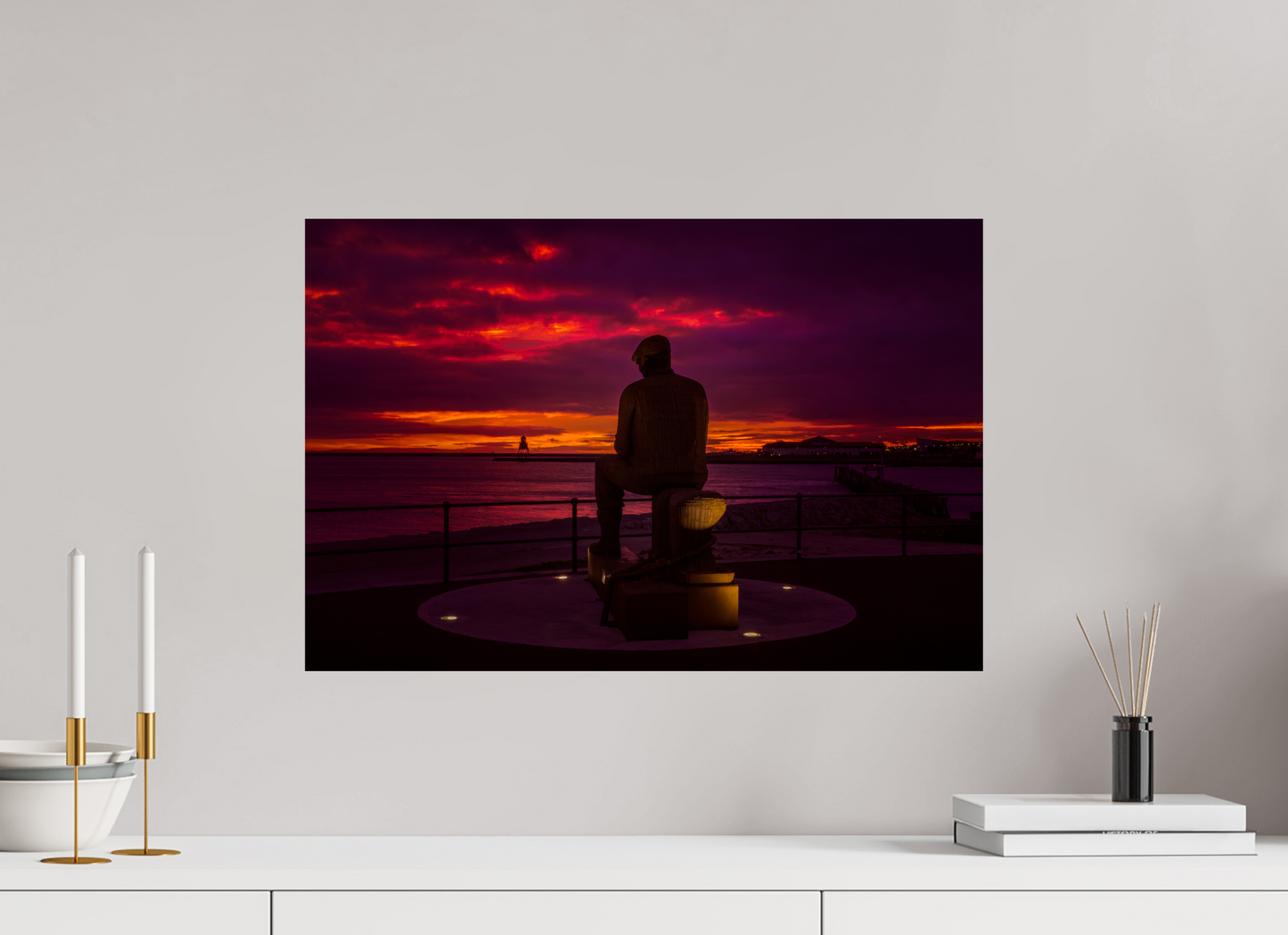 60 x 40 cm, Photo Print On Fuji Crystal DP II Dawn at Fiddlers Green