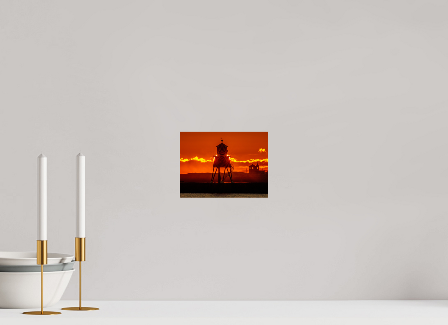 20 x 15 cm, Photo Print On Fuji Crystal DP II Last sunrise of 2025