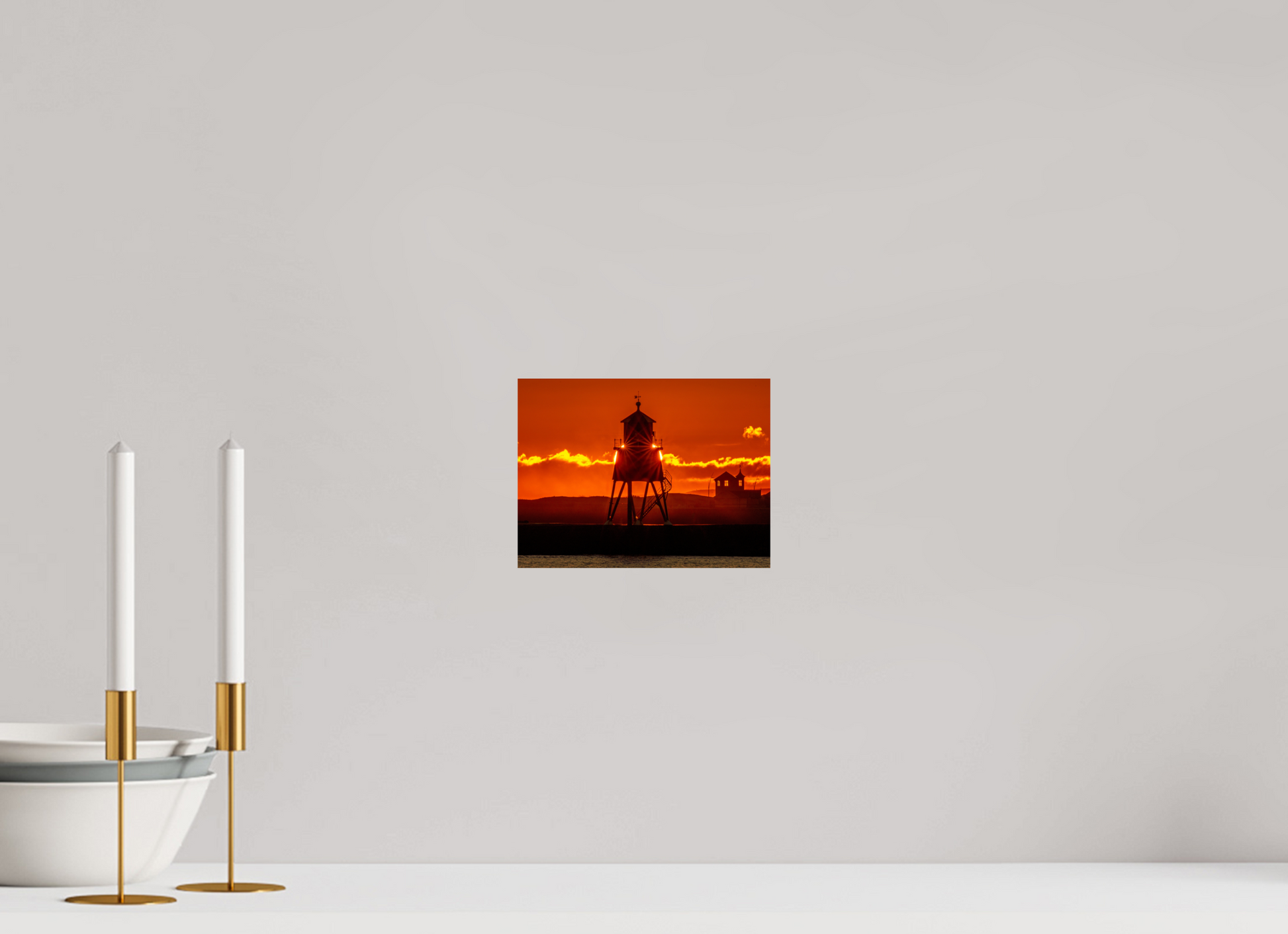 20 x 15 cm, Photo Print On Fuji Crystal DP II Last sunrise of 2025