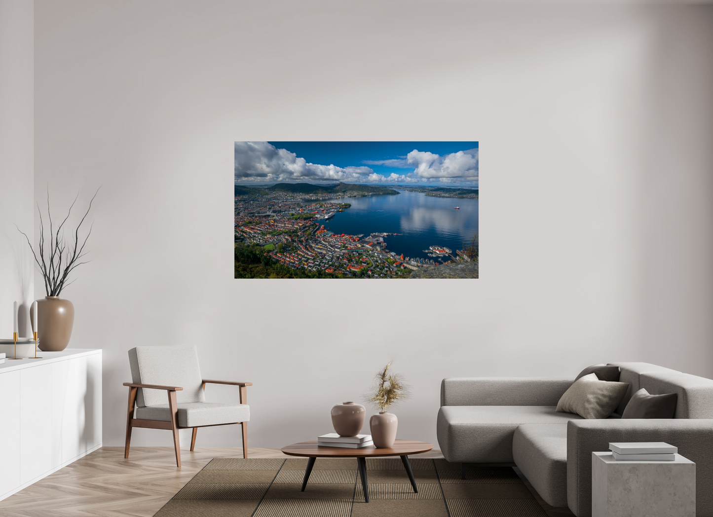 176 x 99 cm, Photo Print On Fuji Crystal DP II Borealis in Bergen