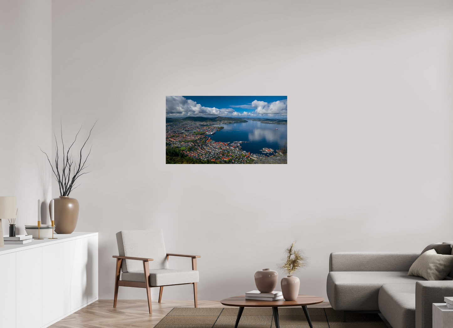 112 x 63 cm, Photo Print On Fuji Crystal DP II Borealis in Bergen