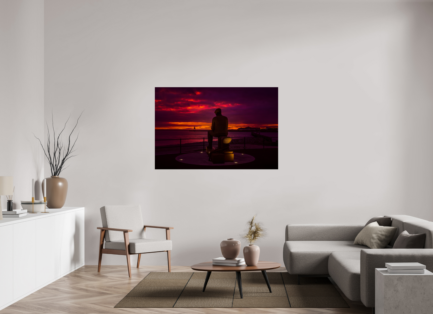 150 x 100 cm, Photo Print On Fuji Crystal DP II Dawn at Fiddlers Green