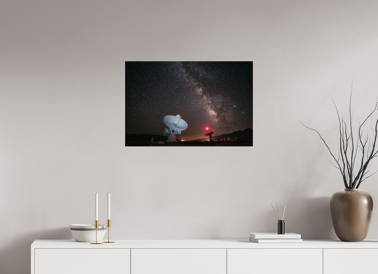 75 x 50 cm, Photo Print On Fuji Crystal DP II Owens Valley Milky Way