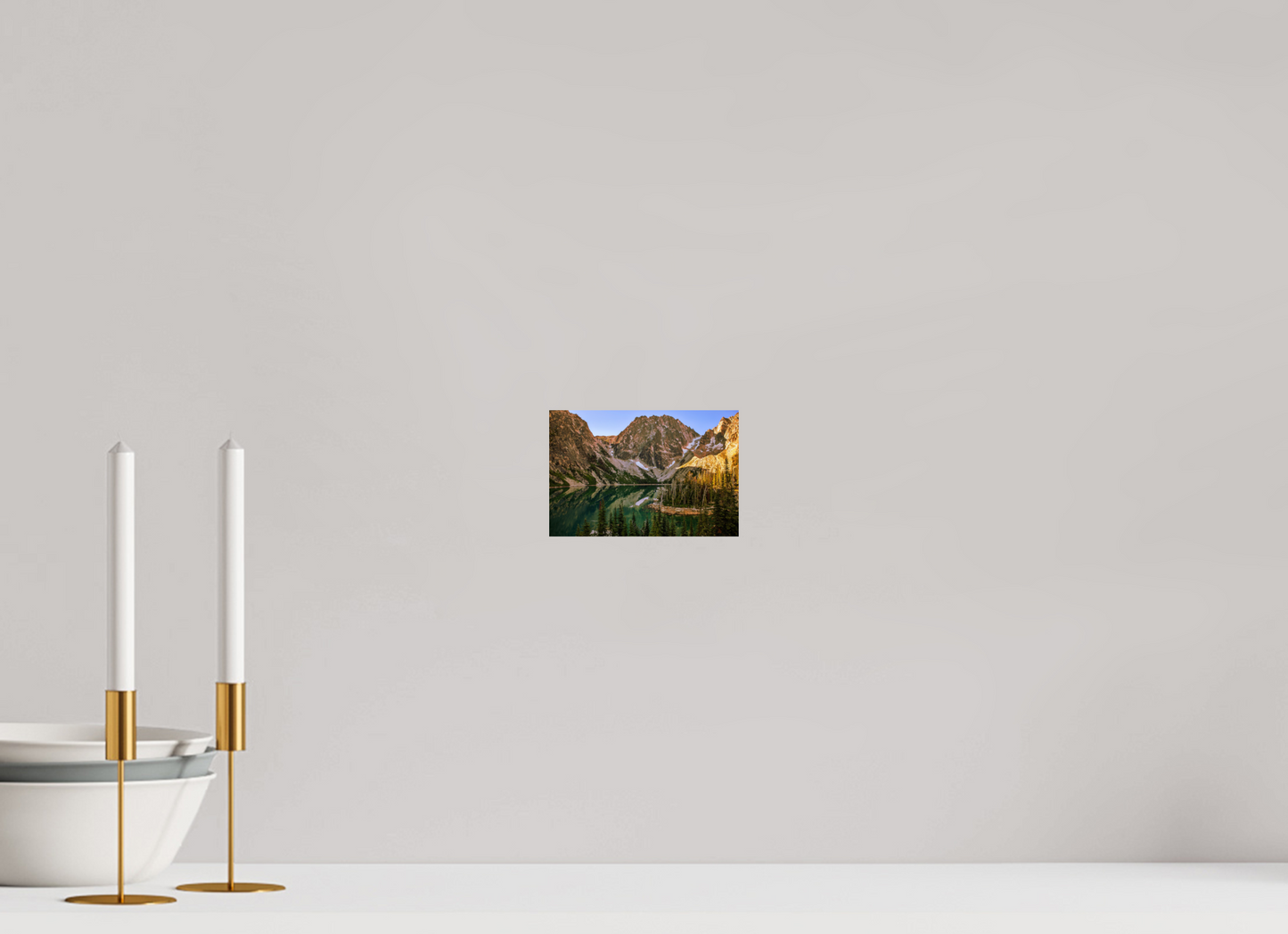 15 x 10 cm, Photo Print On Fuji Crystal DP II Colchuck Lake