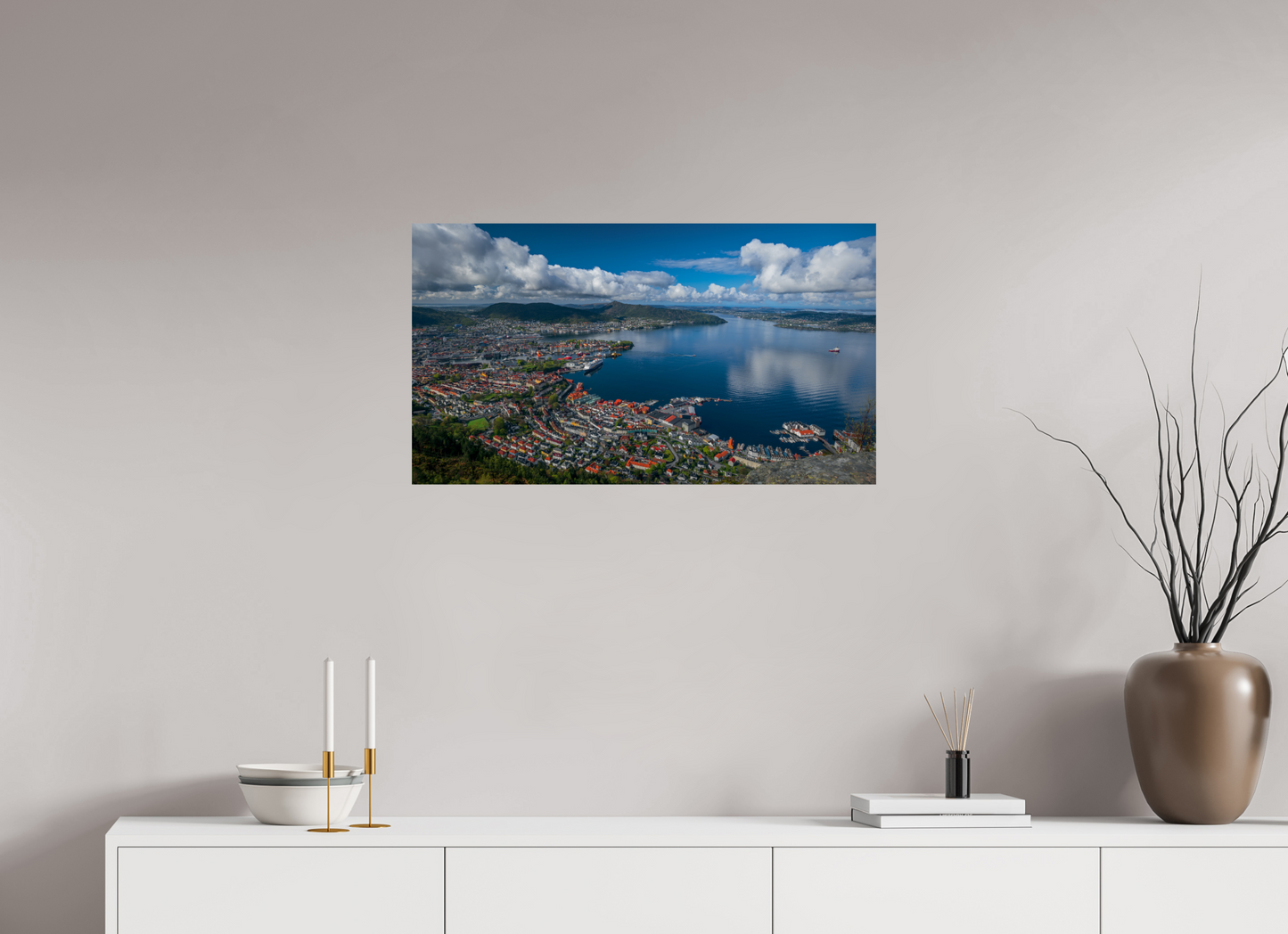 80 x 45 cm, Photo Print On Fuji Crystal DP II Borealis in Bergen