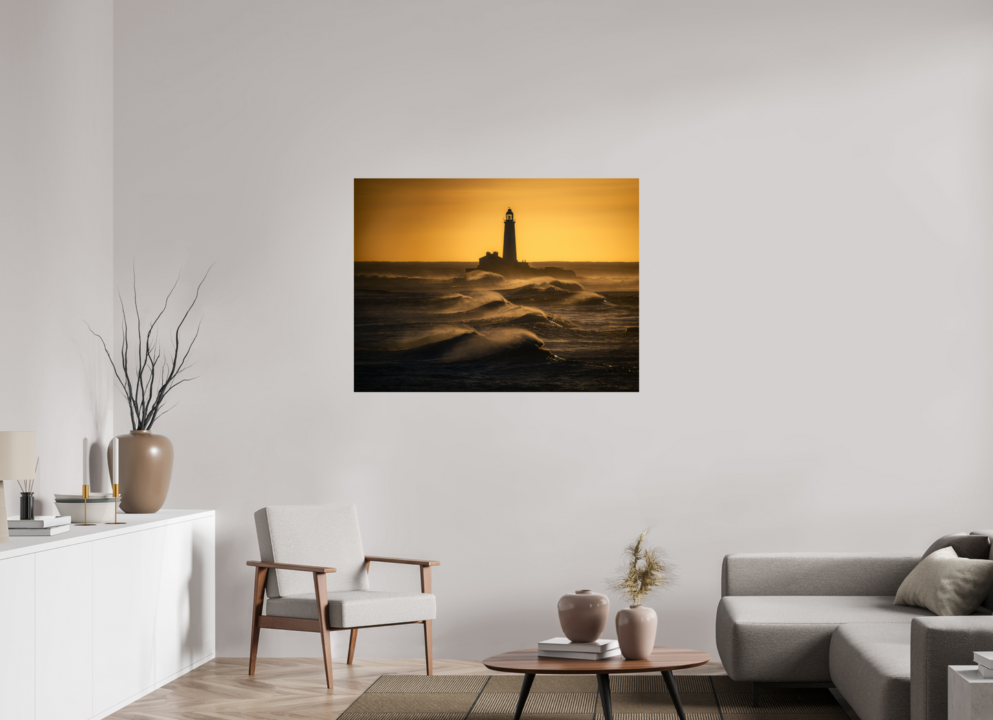 120 x 90 cm, Photo Print On Fuji Crystal DP II St. Mary's January Morning