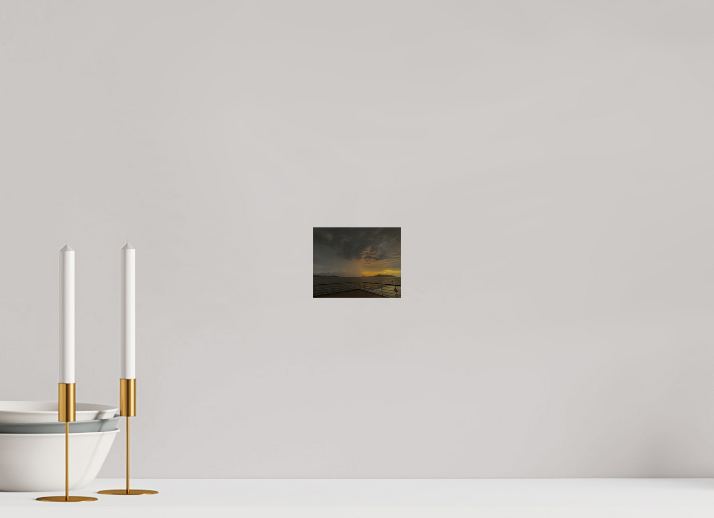 12.5 x 10 cm, Photo Print On Fuji Crystal DP II Molde Squall