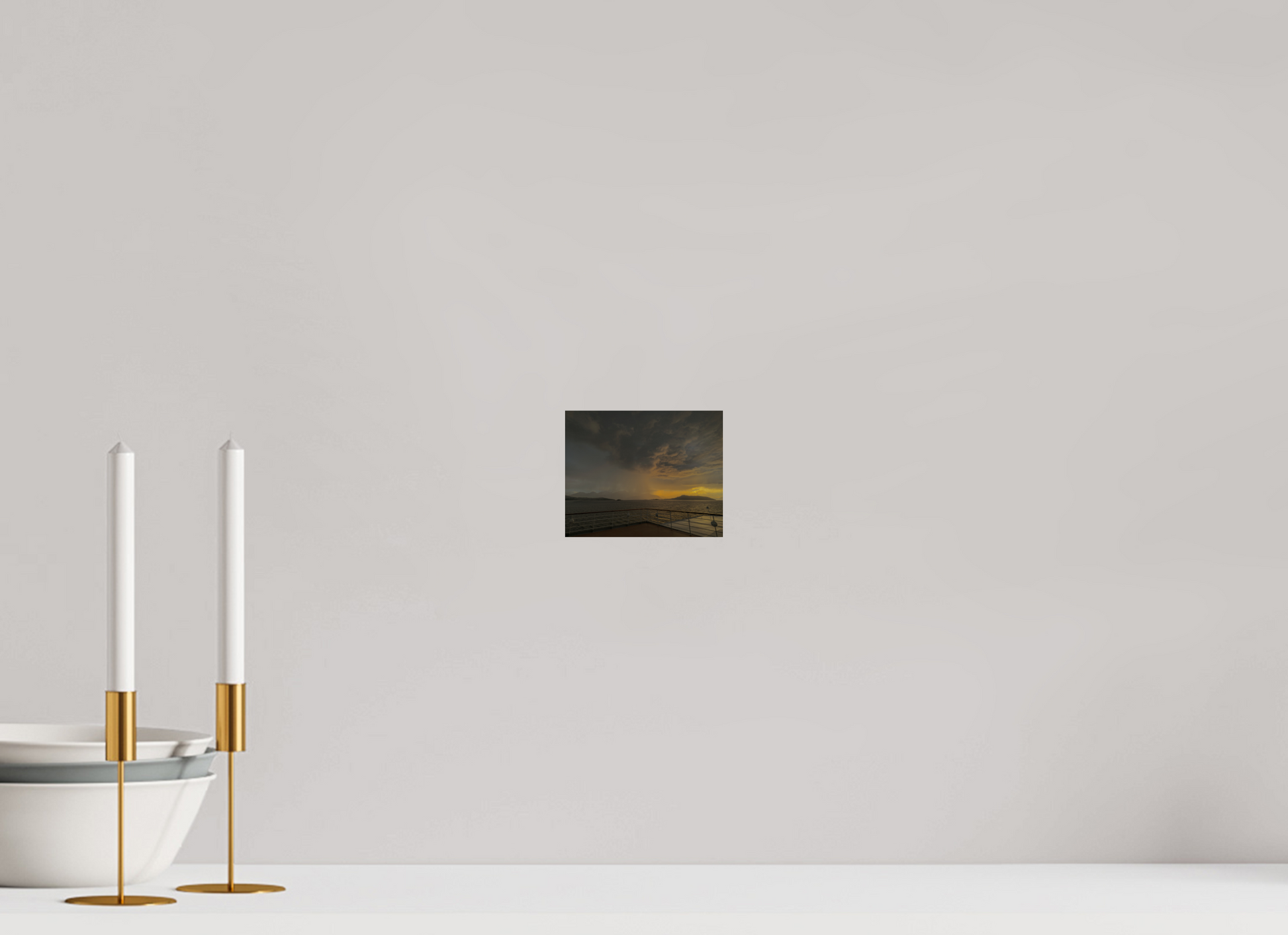 12.5 x 10 cm, Photo Print On Fuji Crystal DP II Molde Squall