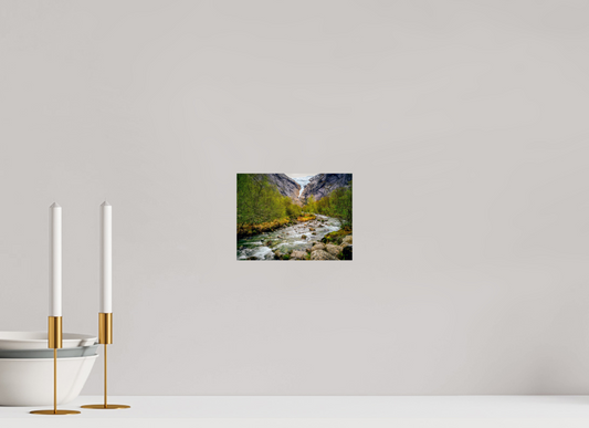 20 x 15 cm, Photo Print On Fuji Crystal DP II Briksdal Glacier 2025