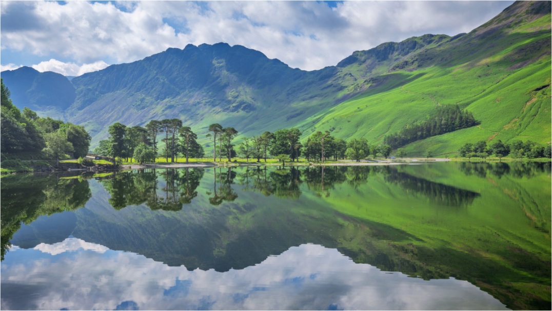 Main image Buttermere Summer reflections