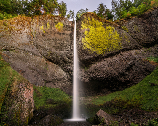 Main image Dusk at Latourell Falls