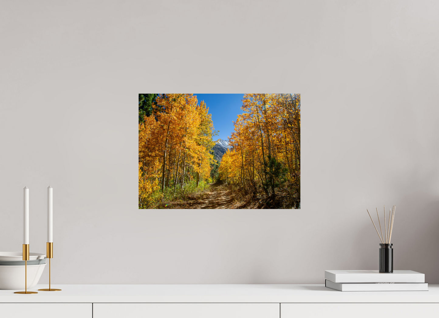42 x 30 cm, Photo Print On Fuji Crystal DP II Autumn in the Sierras