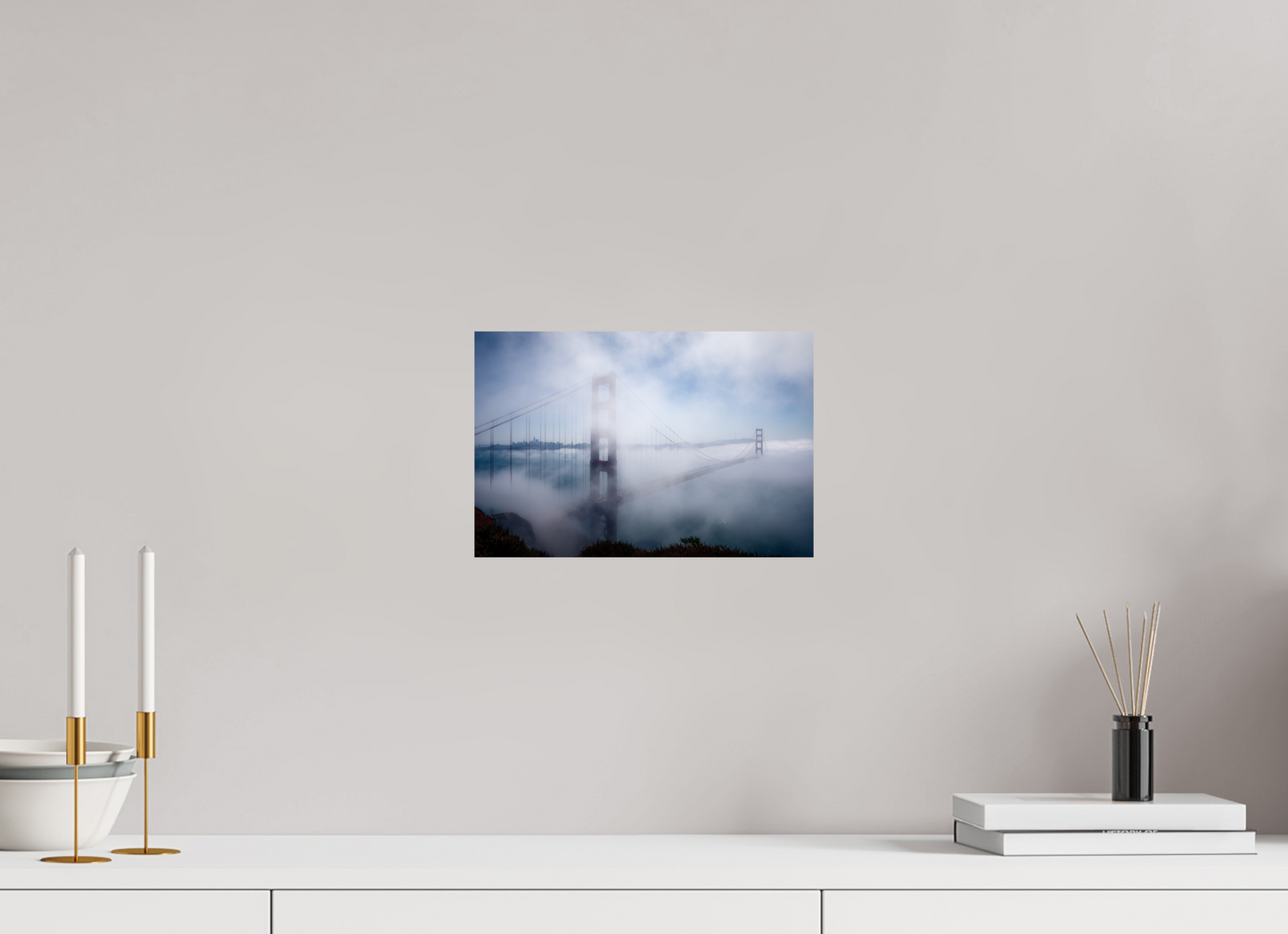 30 x 20 cm, Photo Print On Fuji Crystal DP II Golden Gate, Summer 2017