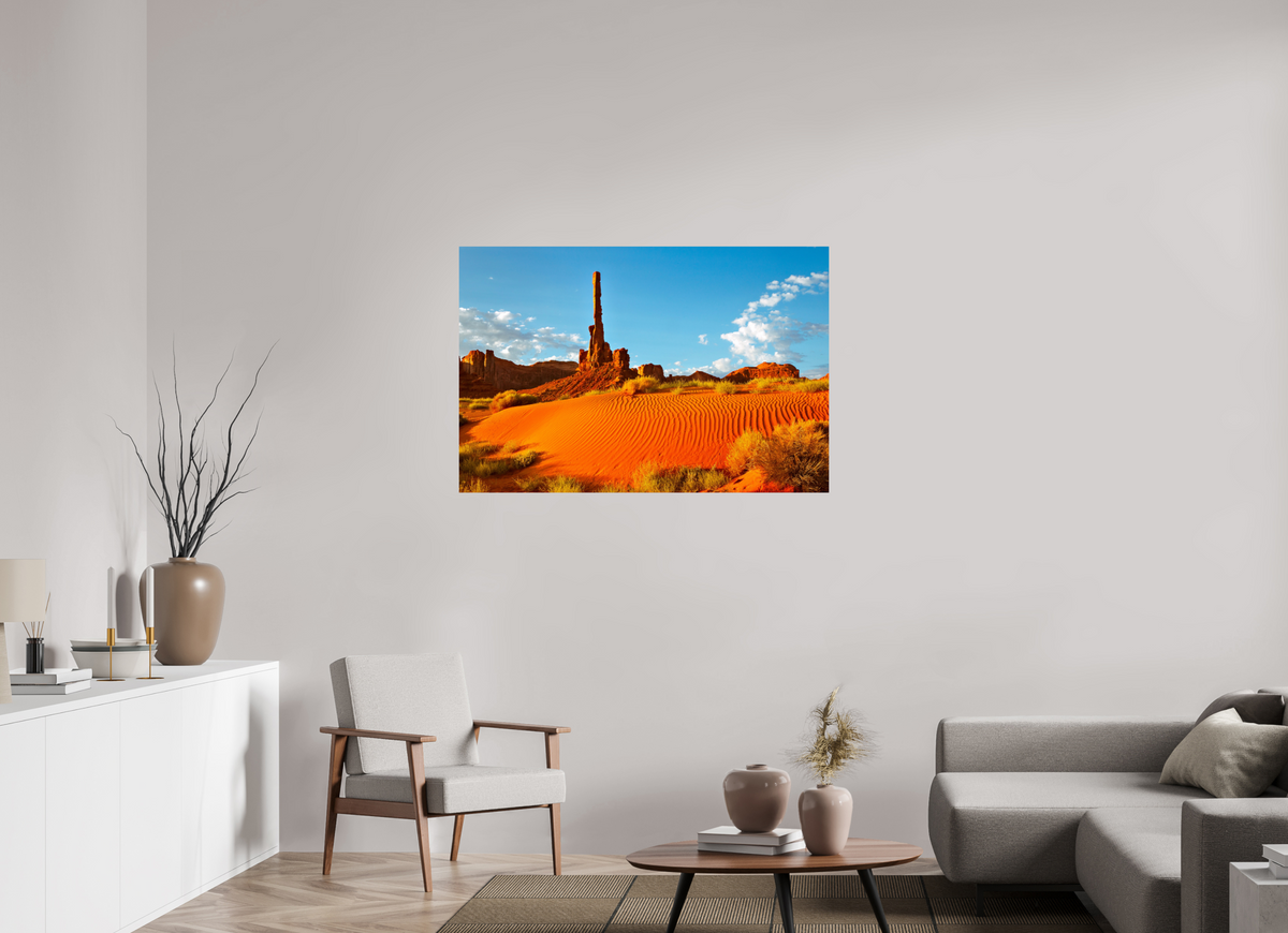 120 x 80 cm, Photo Print On Fuji Crystal DP II The Totem Pole, Monument Valley