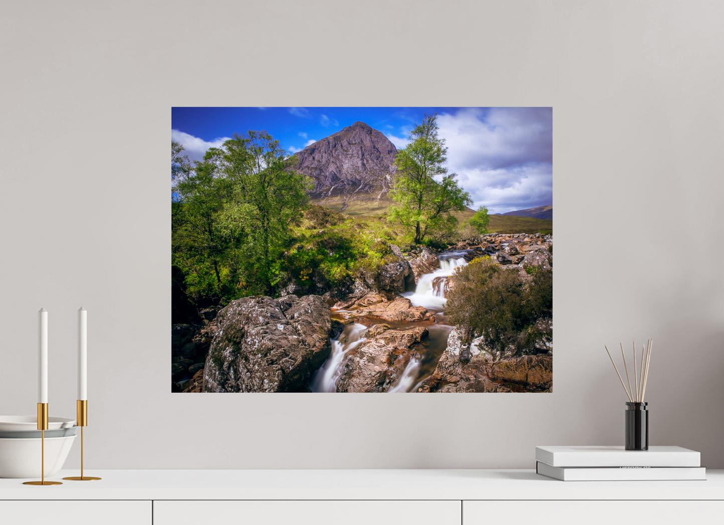 60 x 45 cm, Photo Print On Fuji Crystal DP II Buachaille Etive Mòr