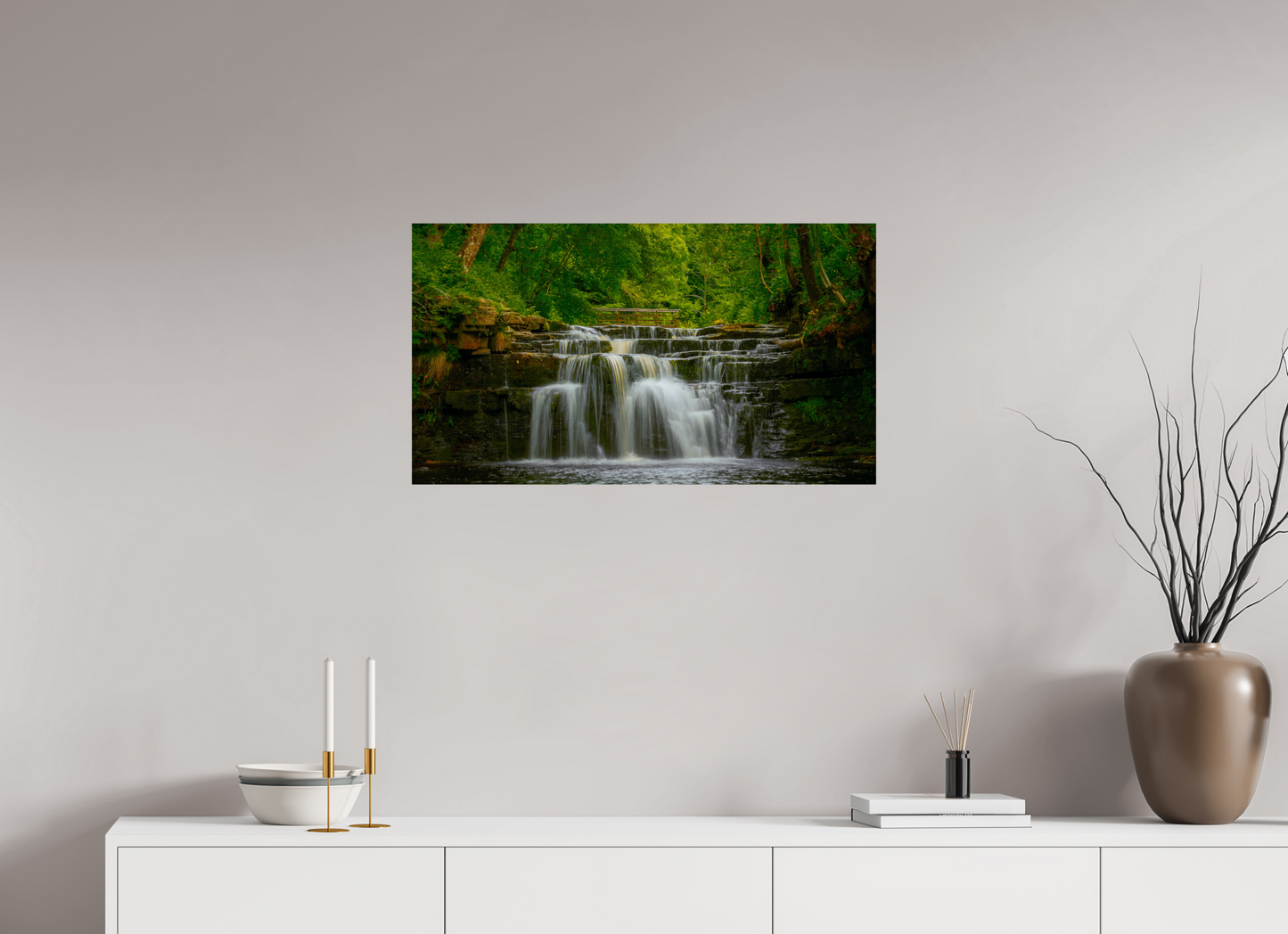 80 x 45 cm, Photo Print On Fuji Crystal DP II Lower Ashgill Force