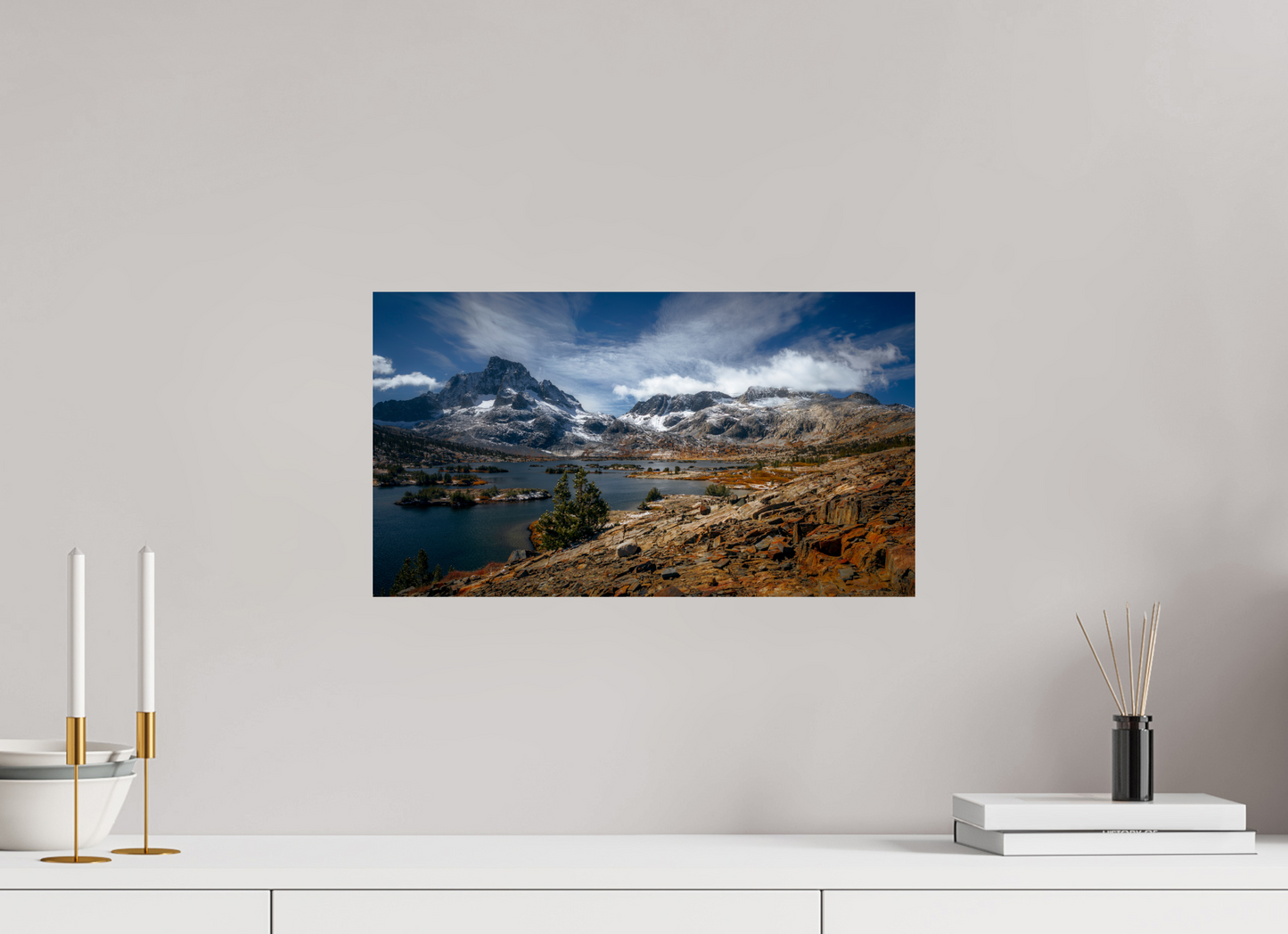 48 x 27 cm, Photo Print On Fuji Crystal DP II 1000 Island Lake